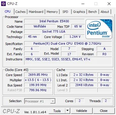 Processador Pentium E5400 - Foto 3