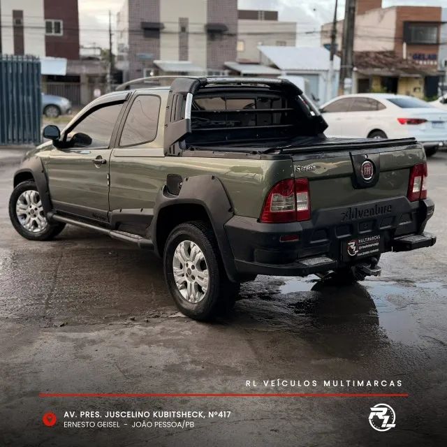 Fiat Strada Adventure1.8/ 1.8 Locker Flex CD 2010 - Foto 5