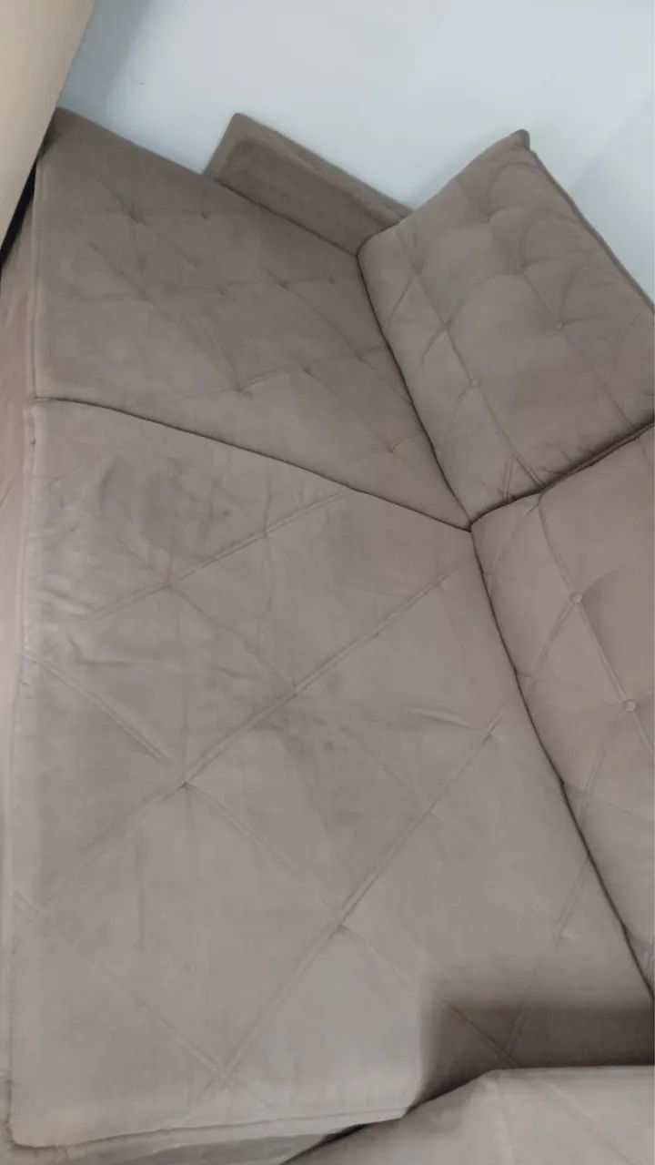 Vendo sofá retrátil de 3 metros. - Foto 2