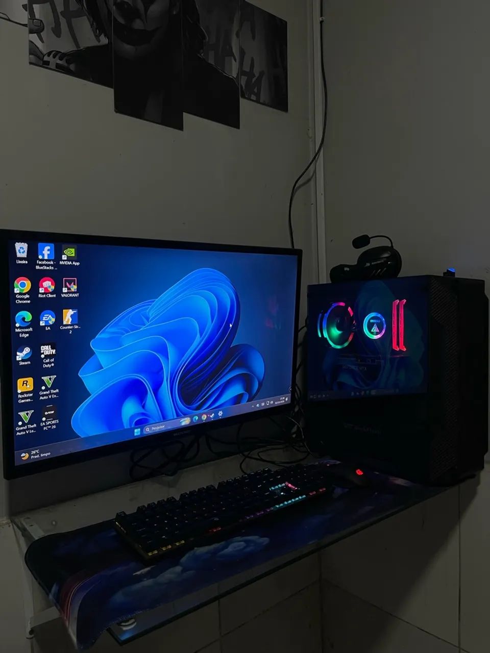 PC GAMER COMPLETO ( troco em ps5 ) 