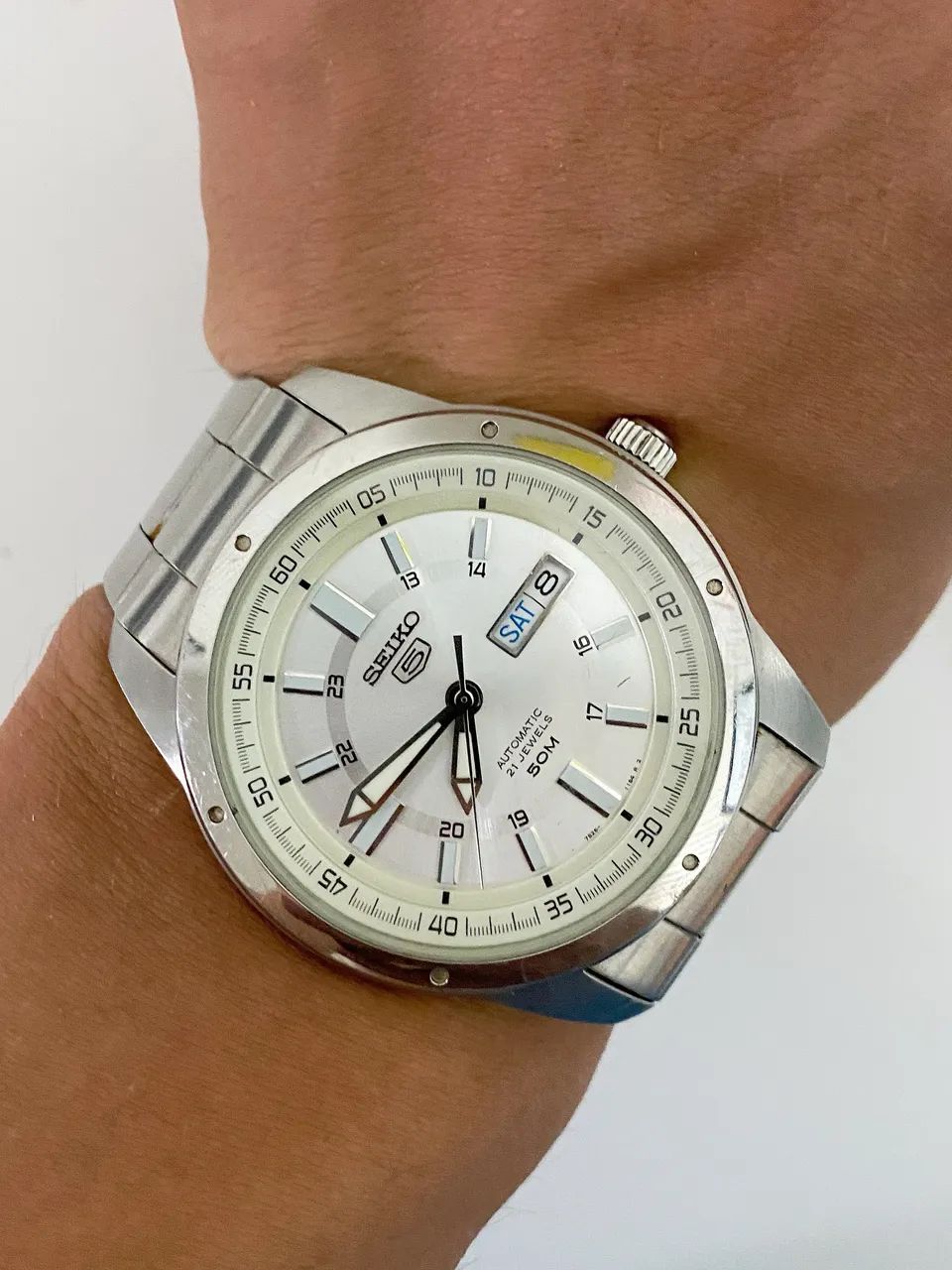 Relógio Seiko 5 SNKN09J1 automático. - Foto 2