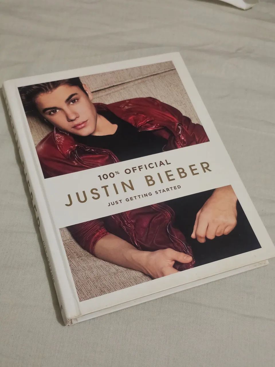 Livro Justin Bieber Just Getting Started