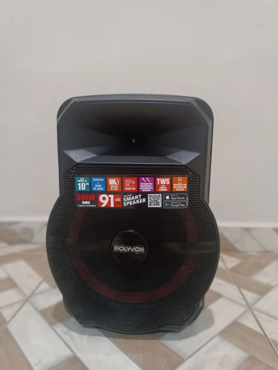 Caixa Amplificada Polyvox