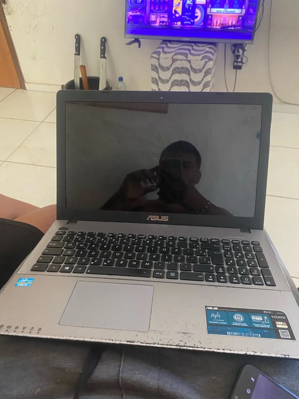 Vendo notebook asus x550c - Foto 3