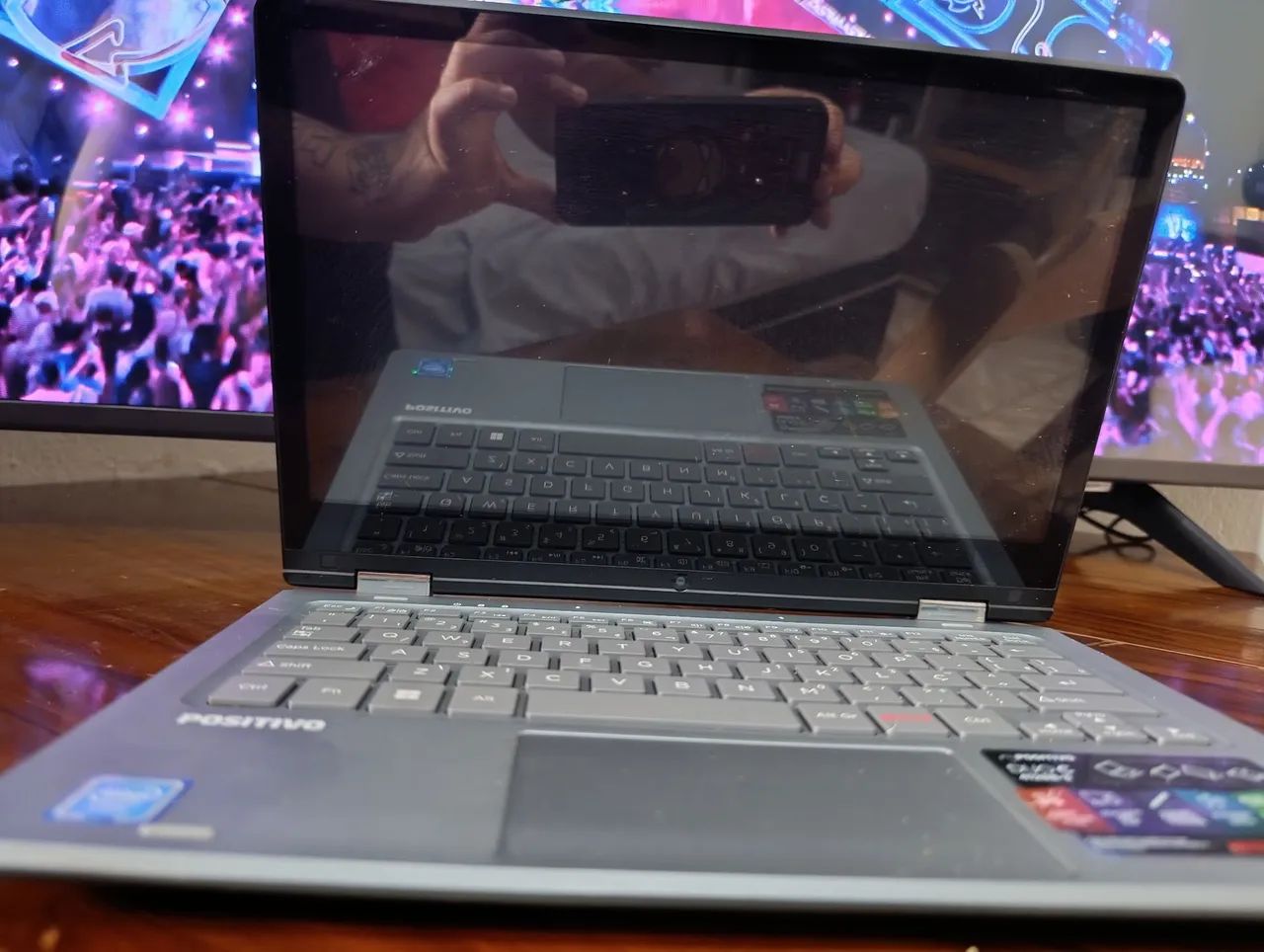 Notebook positivo 3 em 1 RETIRADA DE PEÇAS  - Foto 2