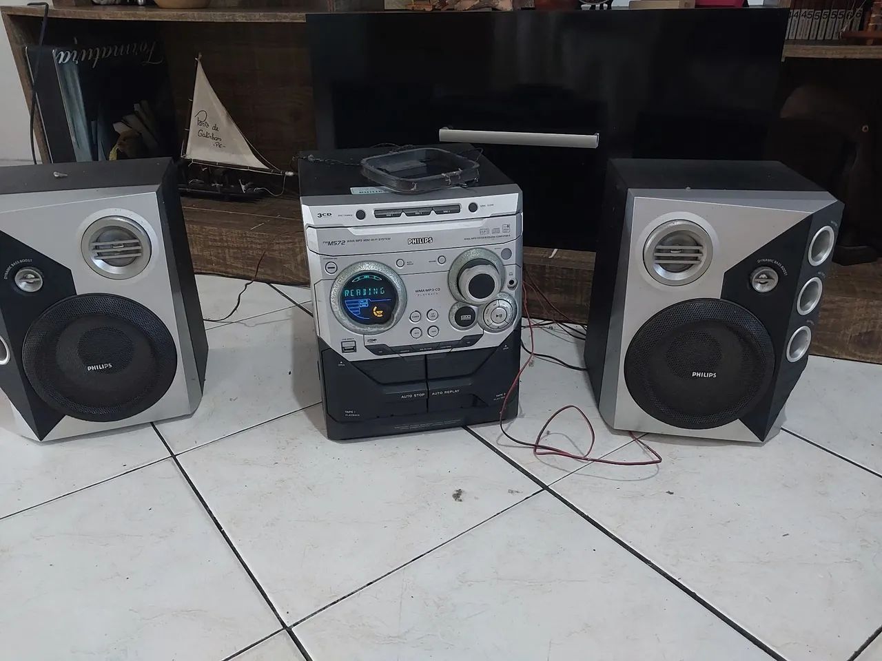 Micro Sistem Philips  com defeito