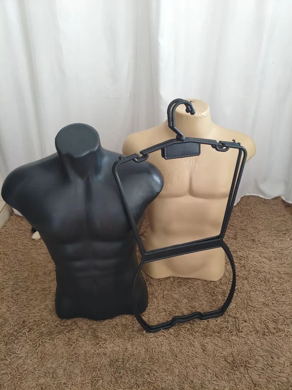 Busto manequim masculino