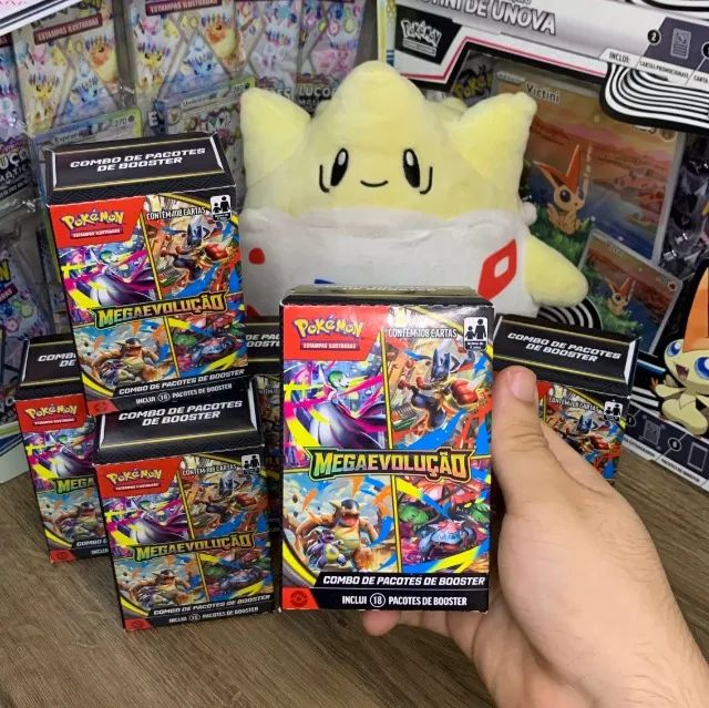 Combo de booster / Mini Display - Pokémon TCG ME01 Megaevolução