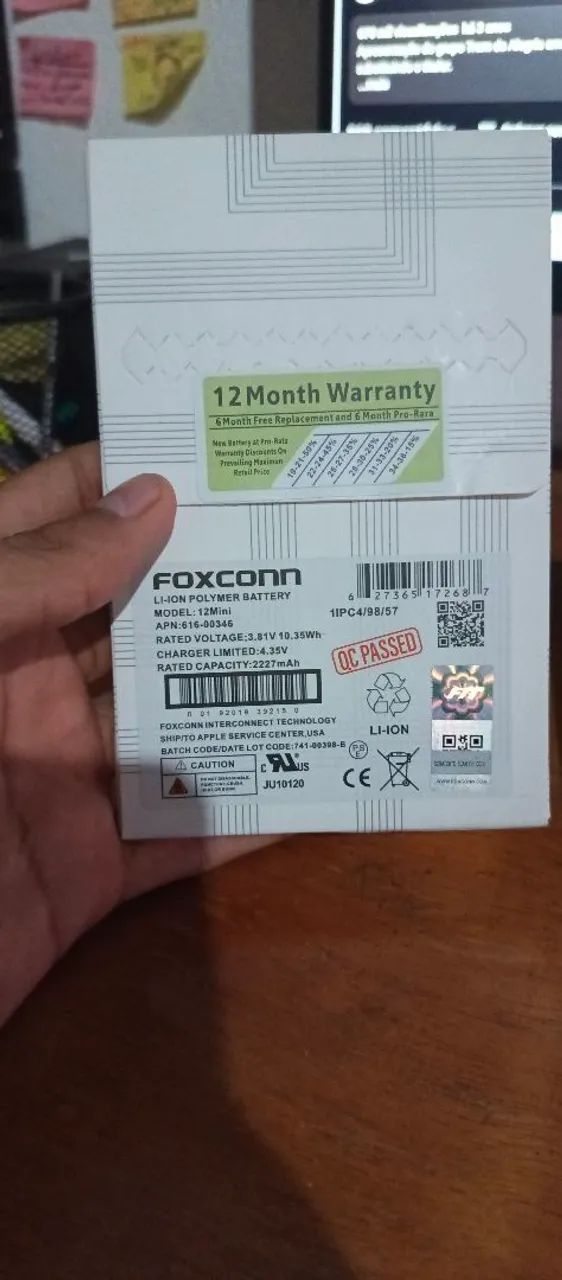 Bateria de iPhone 12 mini saúde 70% - Foto 3