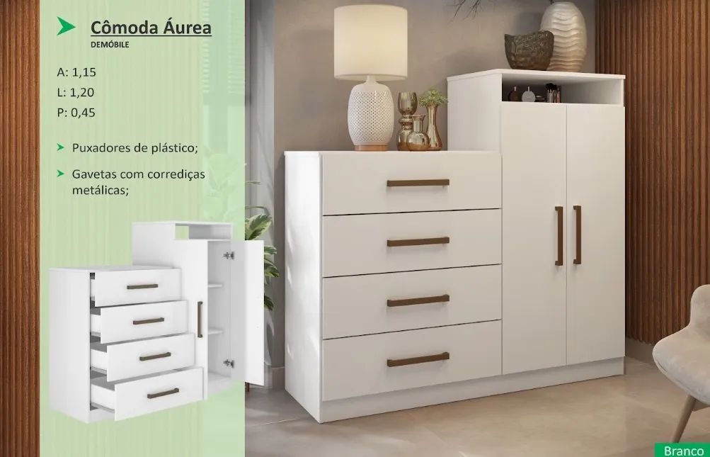 Cômoda Áurea  - Foto 2