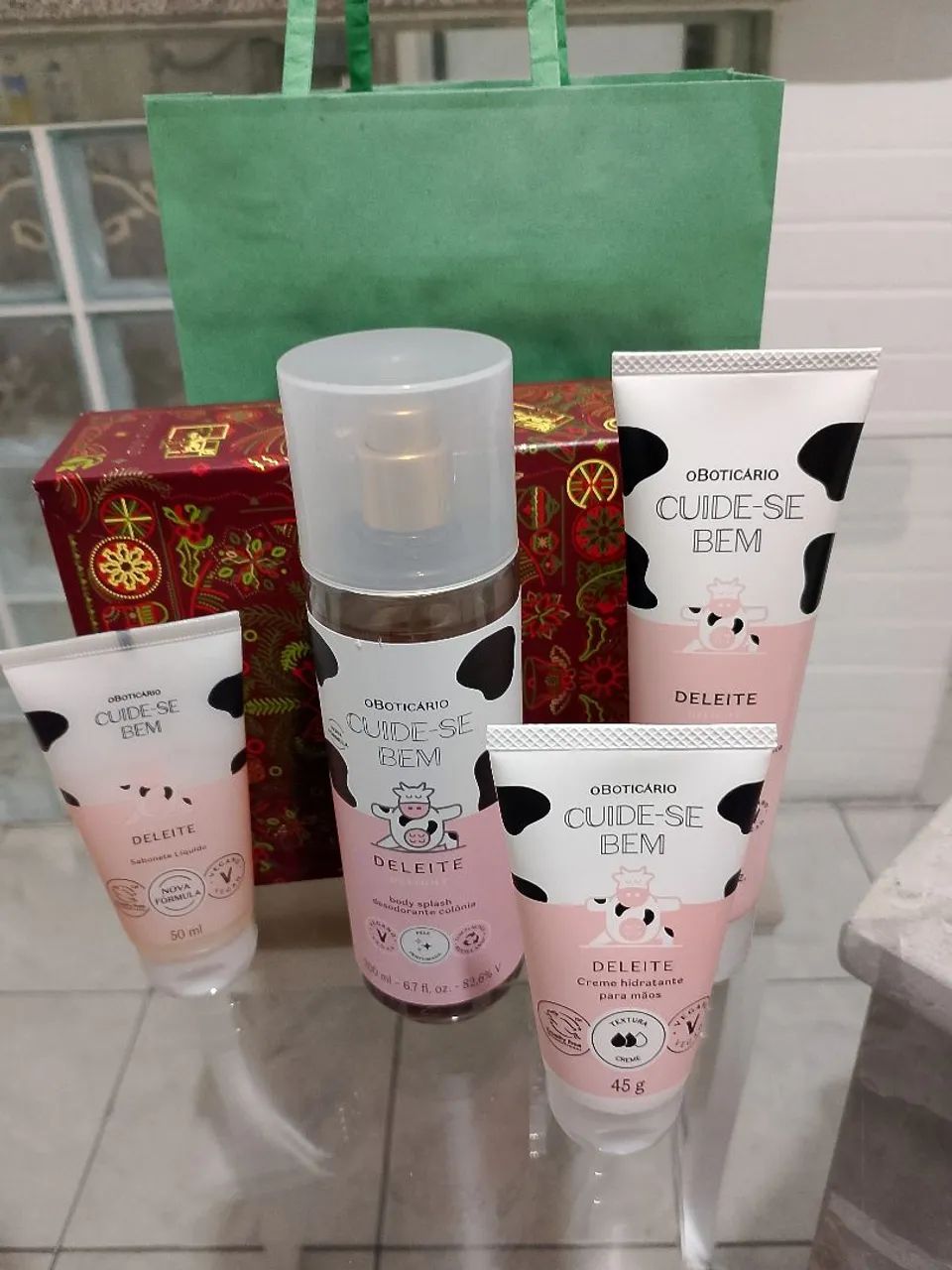 Kit O Boticário Cuidar-se Bem Deleite