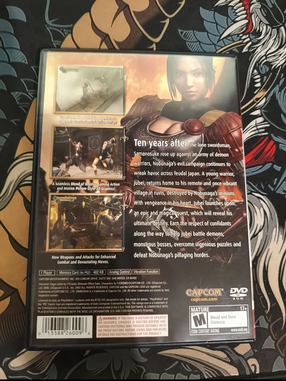 Onimusha 2 PS2 original usado - Foto 2