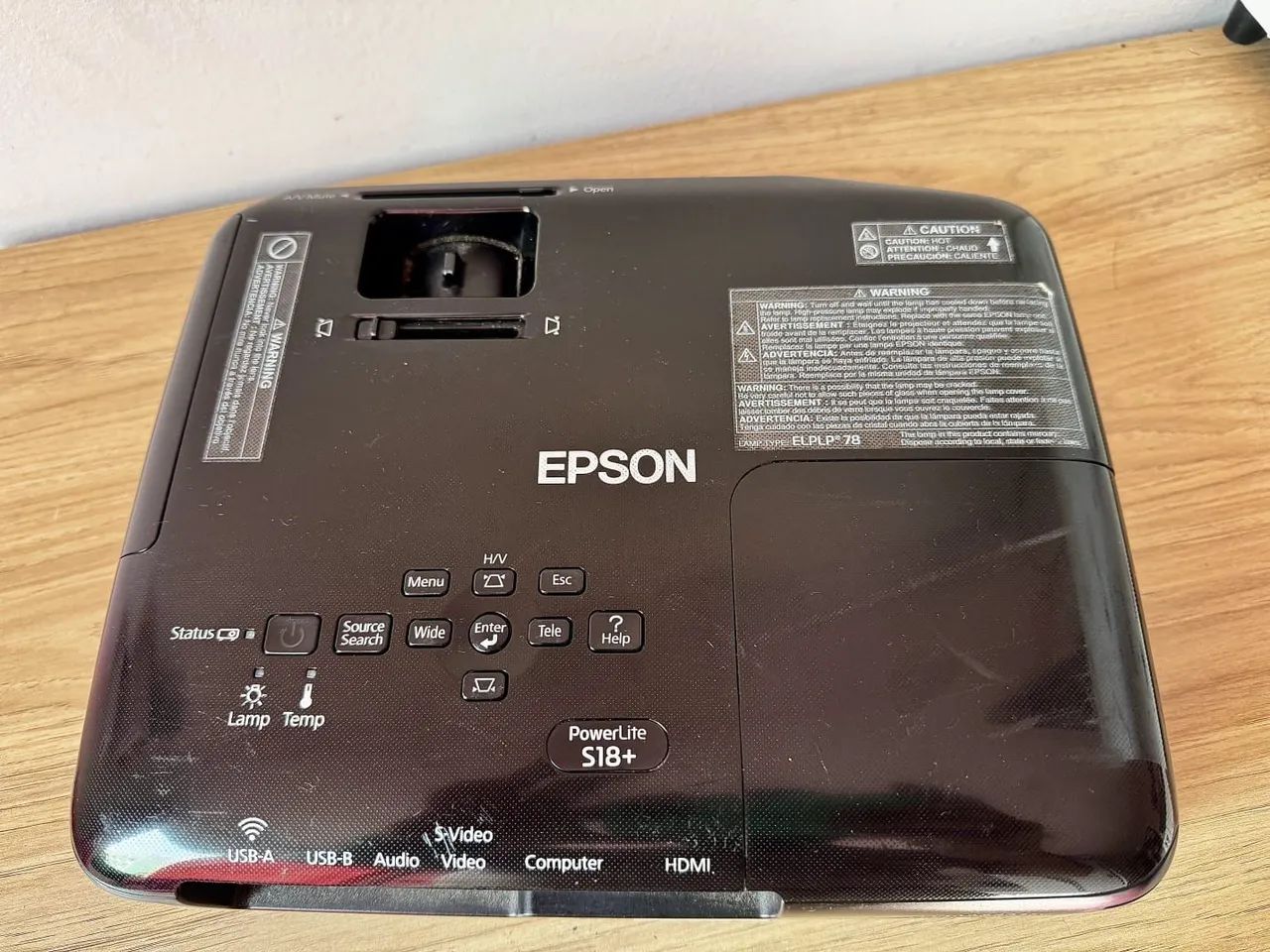 Projetor de imagem Epson s18+ - Foto 3