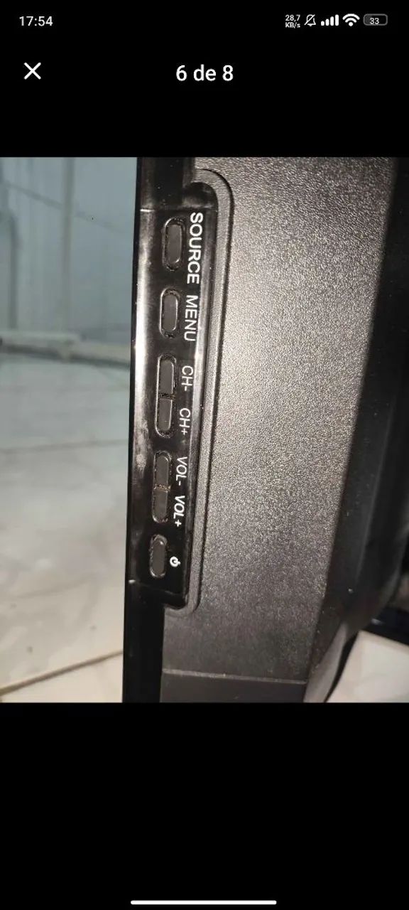 TV CCE 42 polegadas (para retirada de peças ou conserto) - Foto 5