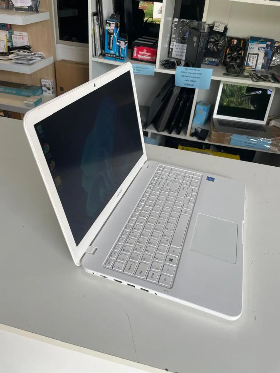 notbook samsung dual core 8ªgeração/8gb mem/ssd 240gb /tela 15.6 polegadas/ garantia e nf - Foto 4