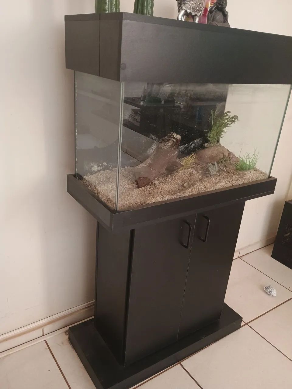 Aquário com móvel  - Foto 2