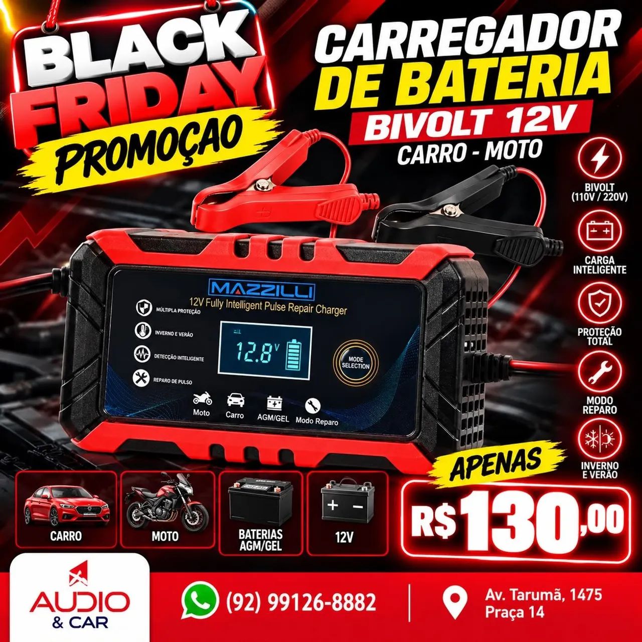 Variedades Áudio e car  - Foto 2