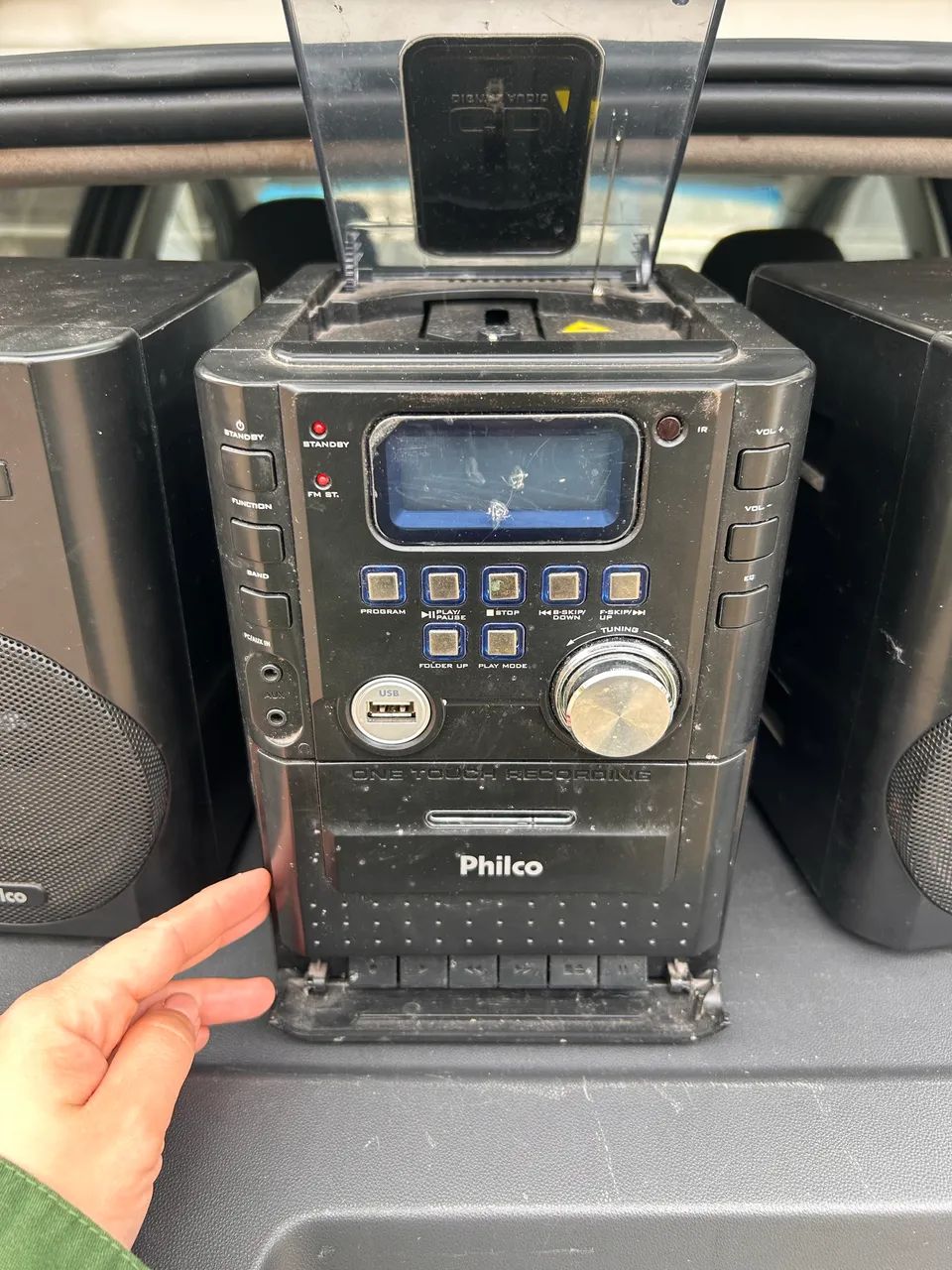 Mini System Philco c/ Controle  - Foto 4