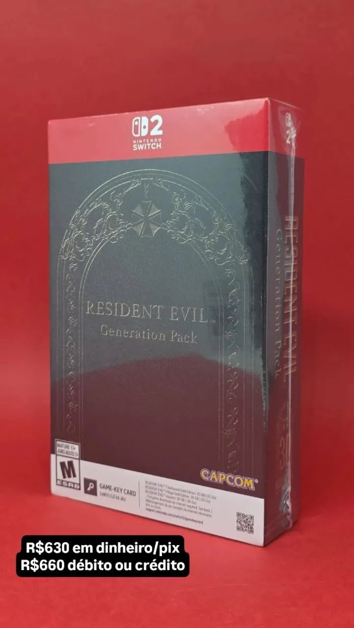 Game Lacrado Resident Evil Requiem Generation pack switch 2