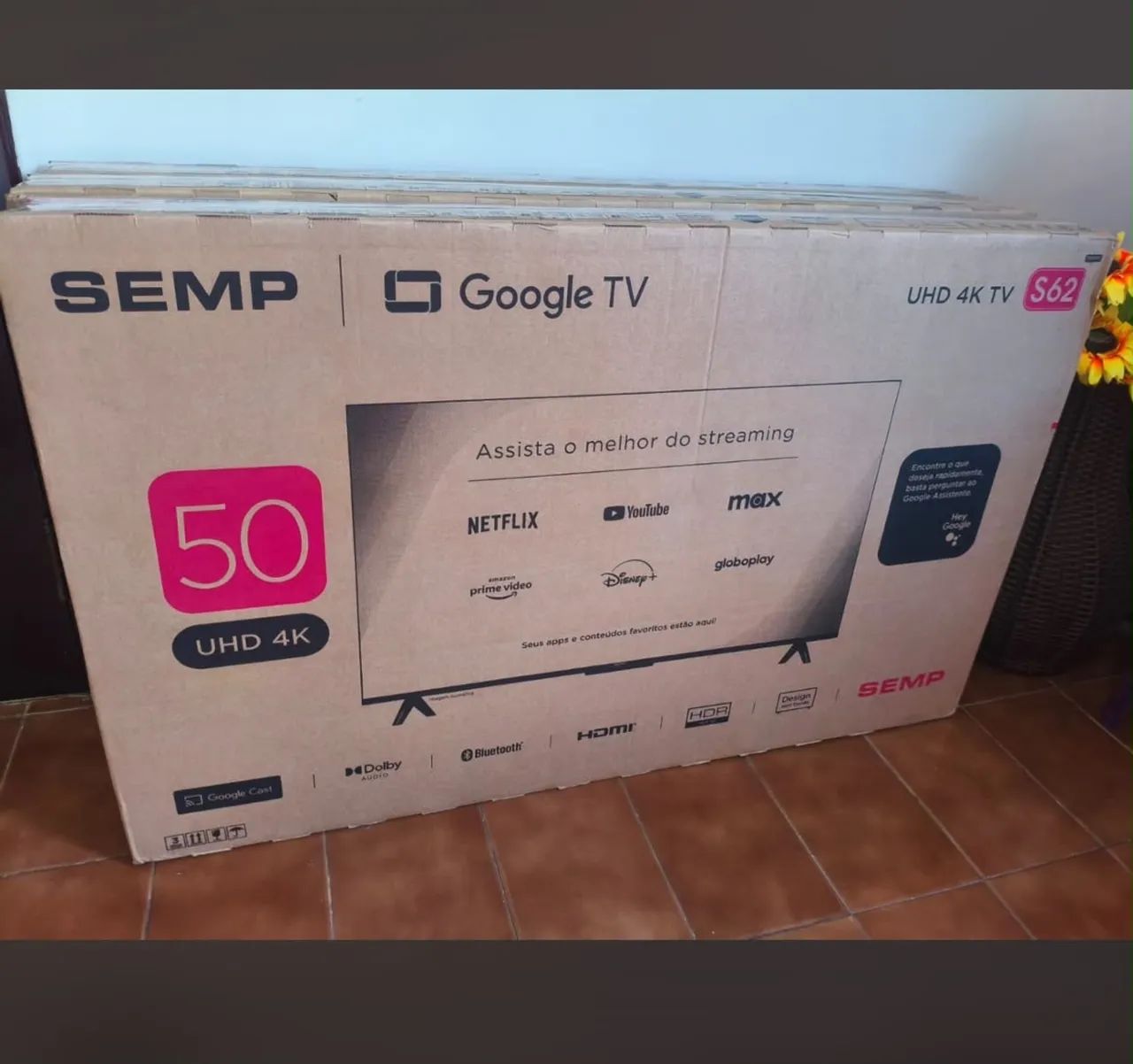 Televisão 50 HD 4k