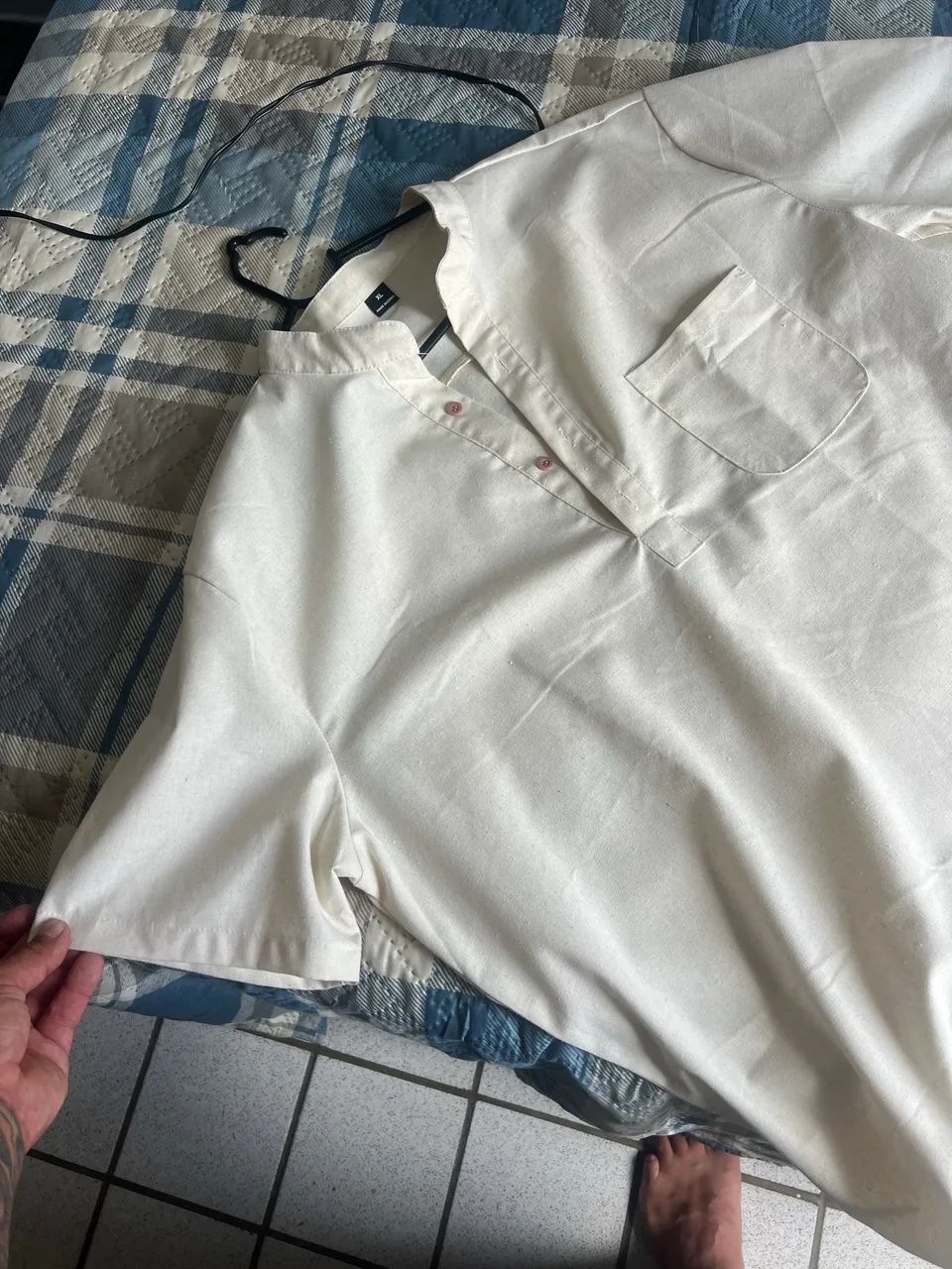 Camisa linho belíssima  - Foto 5