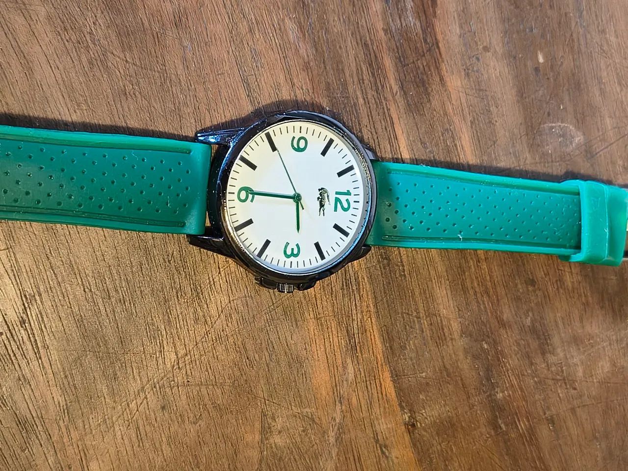 Relógio Lacoste Branco e verde  - Foto 3