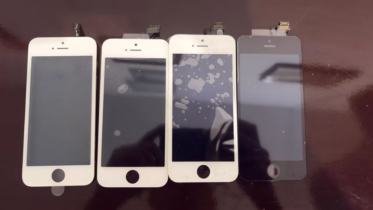 3 Telas IPHONE 5 e 1 touch iPhone 5s/SE1