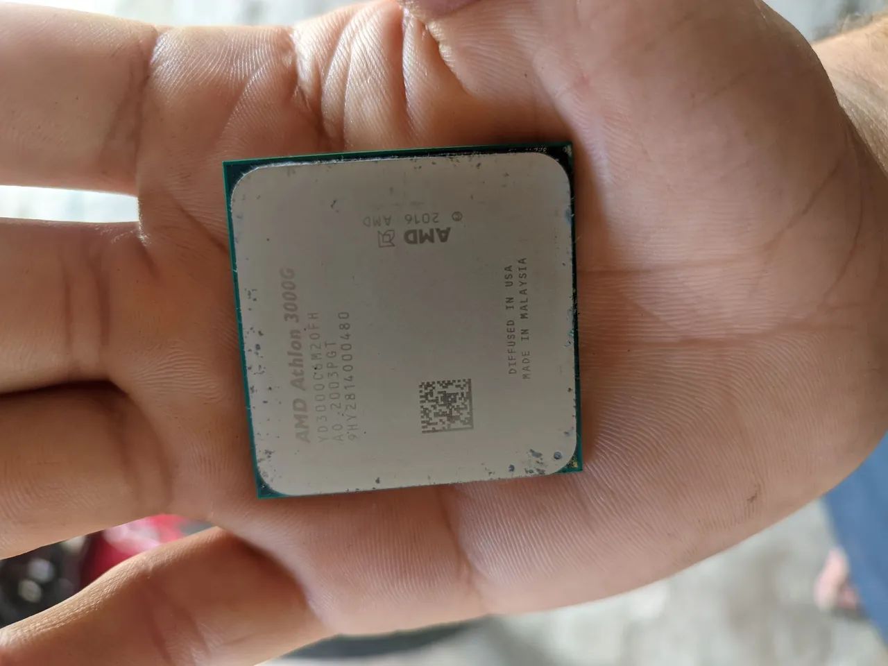 Processador AMD athlon 3000G com vídeo integrado