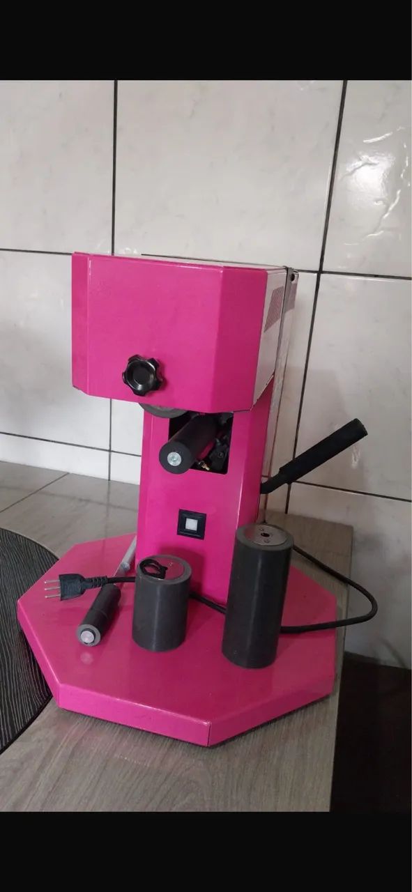 Prensa manual turbo transfer 360 rosa - Foto 3