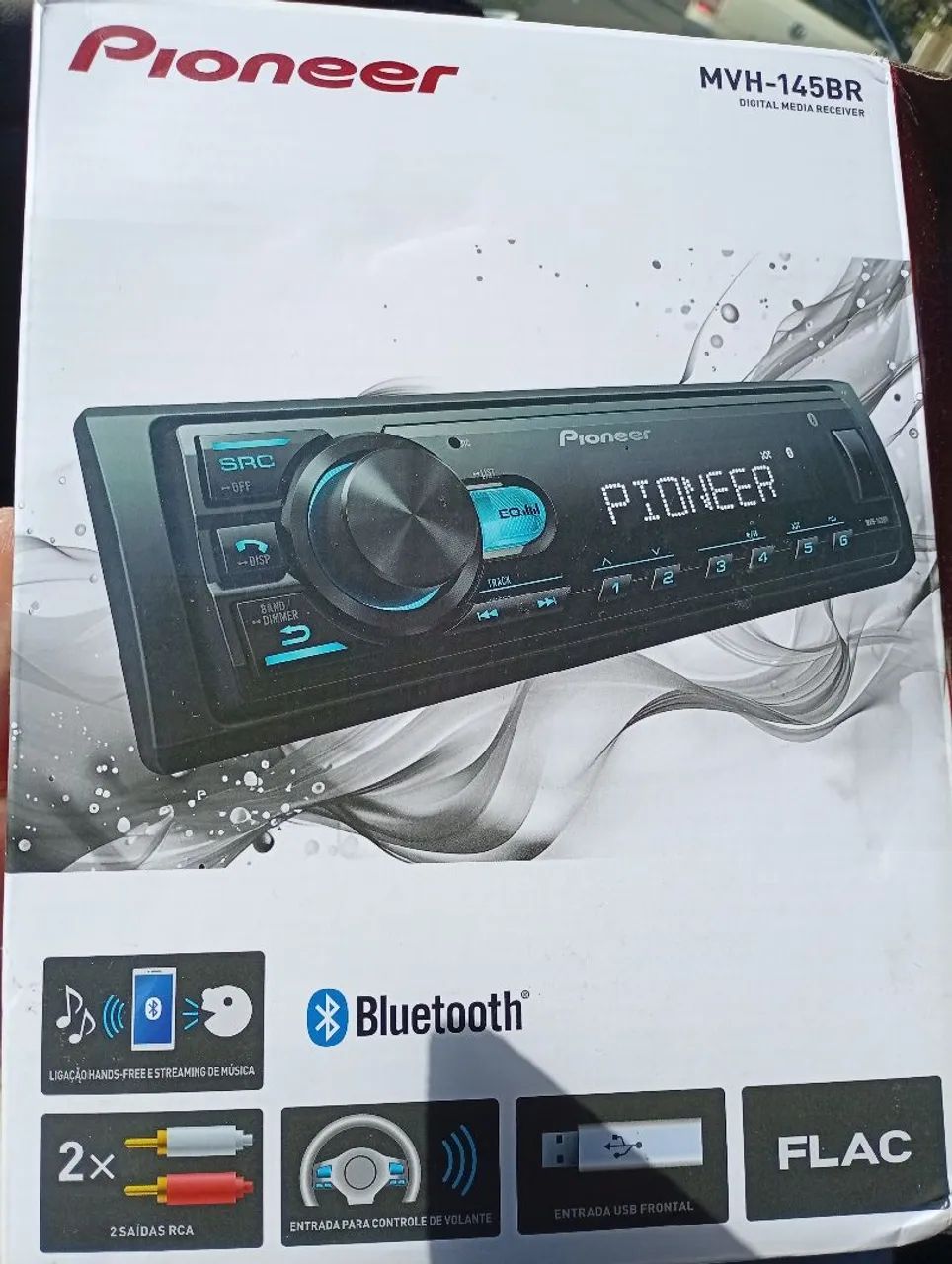 Rádio Pioneer bluetooth