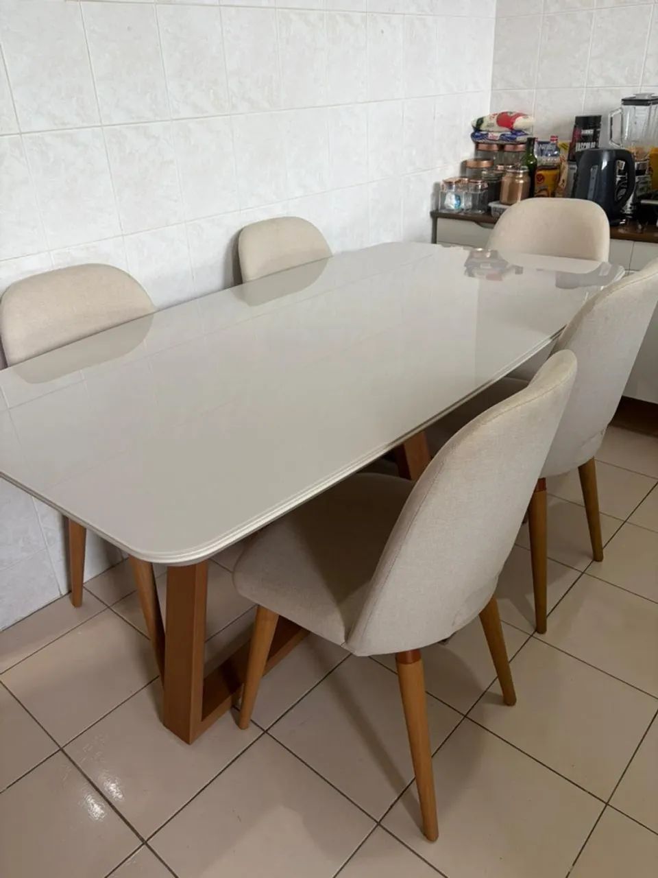 Mesa de jantar com 6 cadeiras - Foto 2