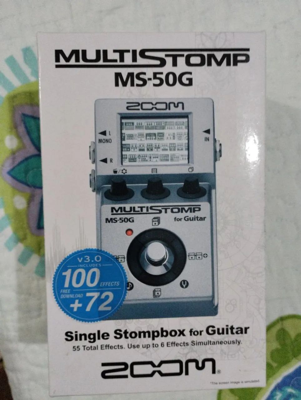 Pedal zoom multistomp ms-50g