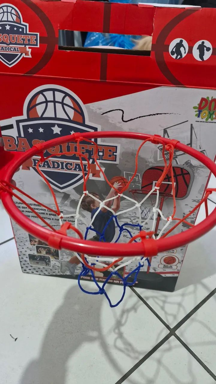 Kit de Basquete com Cesta - Foto 3