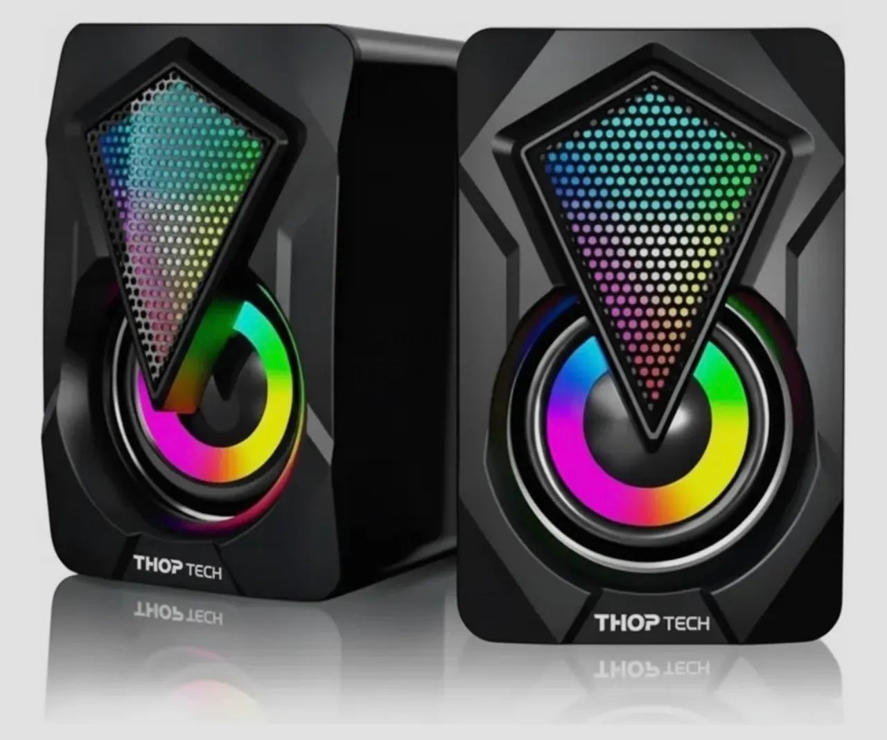 Caixinha de som RGB para Pc 