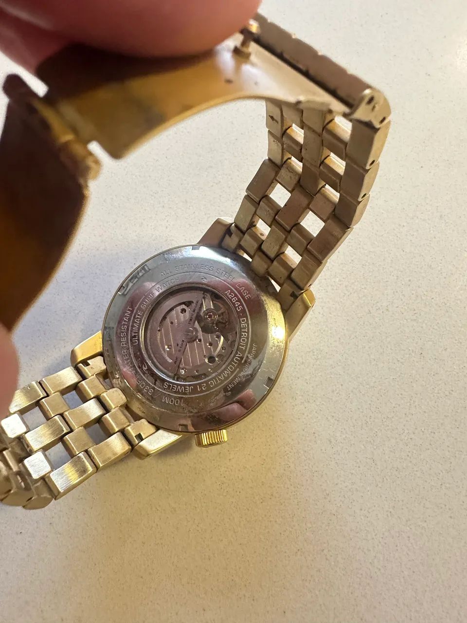 Relógio rip curl dourado automático  - Foto 3