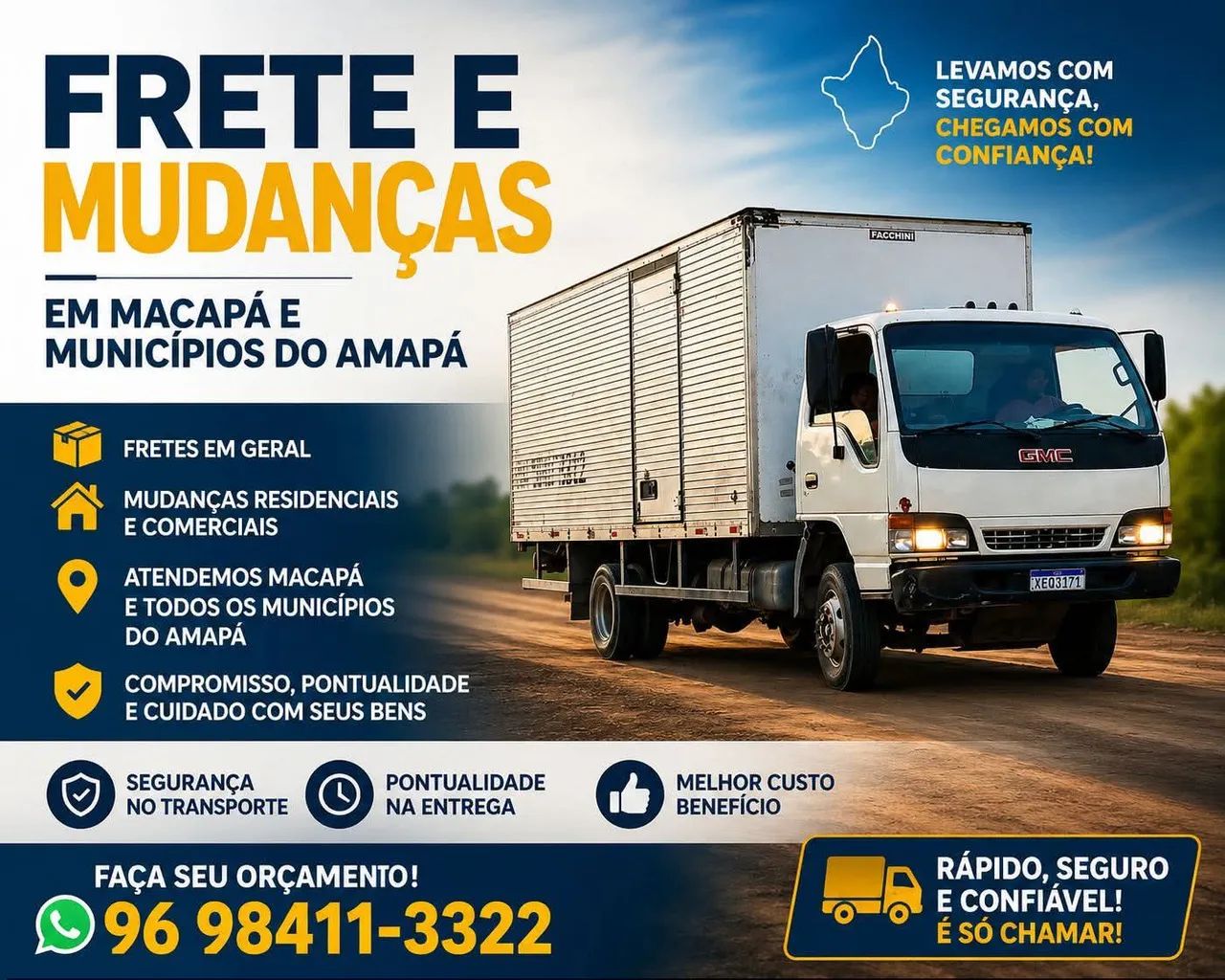 Faço frete e mudanças em Macapá e demais municípios  - Foto 2