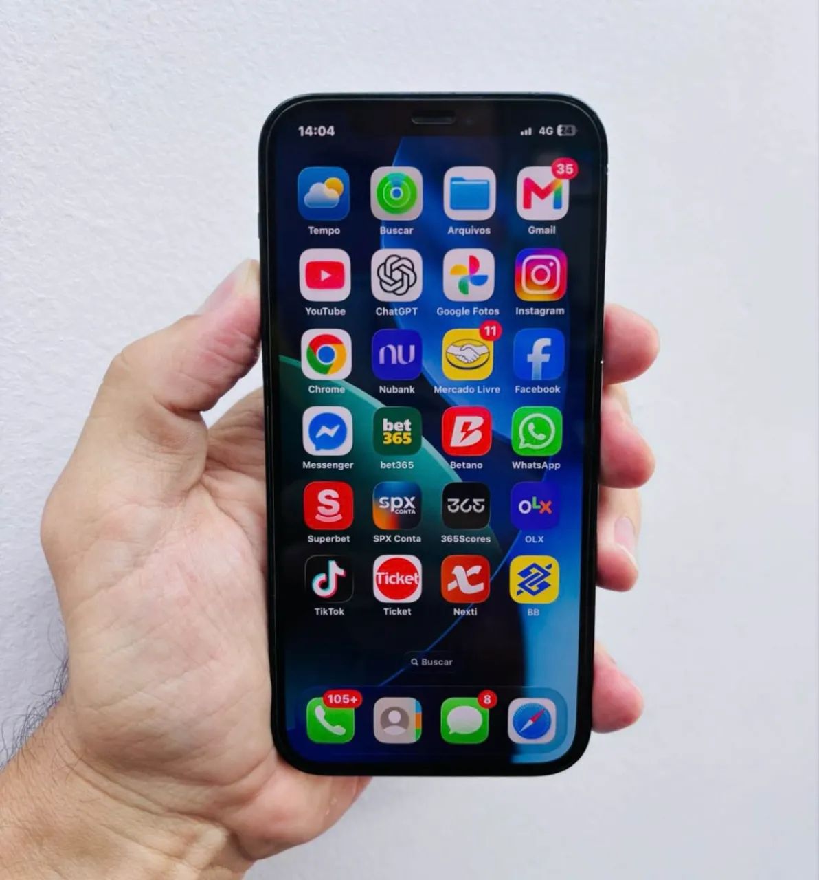 iPhone 12 PRO todo original sem nenhuma peça trocada observação na