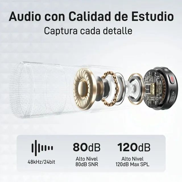 Microfone Lapela Sem Fio Maono Wave T5 Usb-C Wm-650 - Foto 3