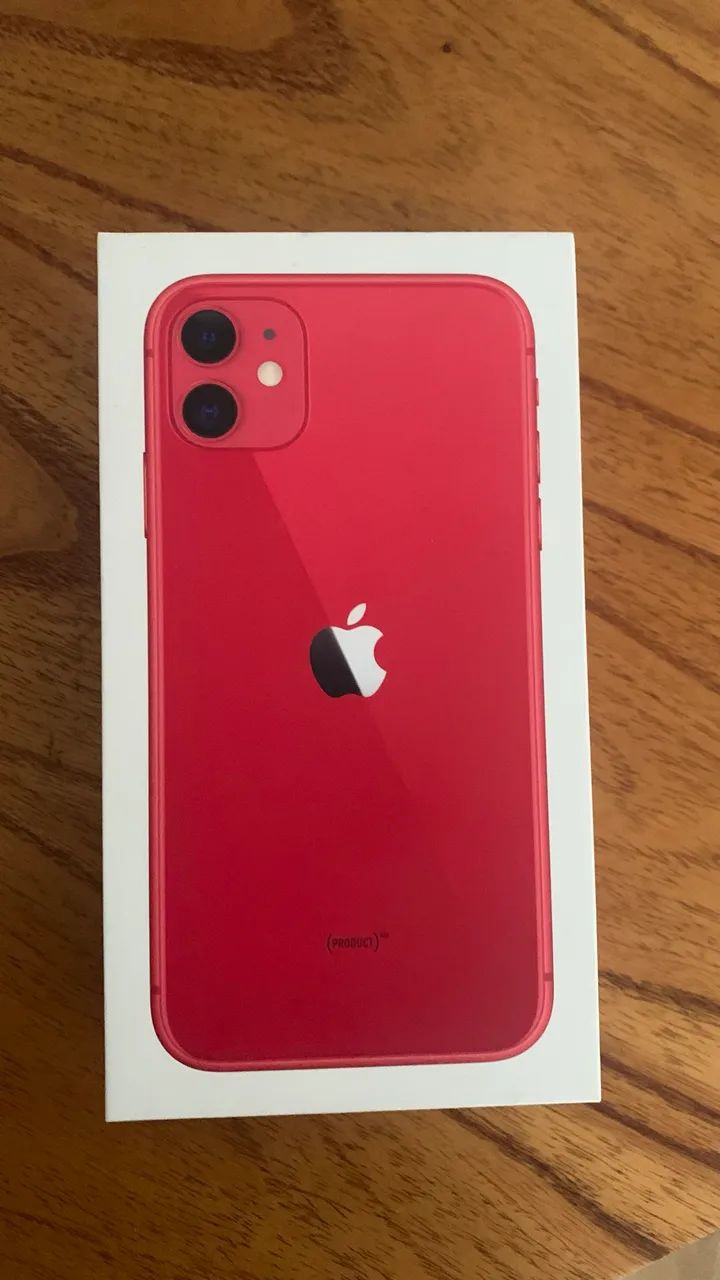 iPhone 11 64GB Vermelho - Funcionando Perfeitamente