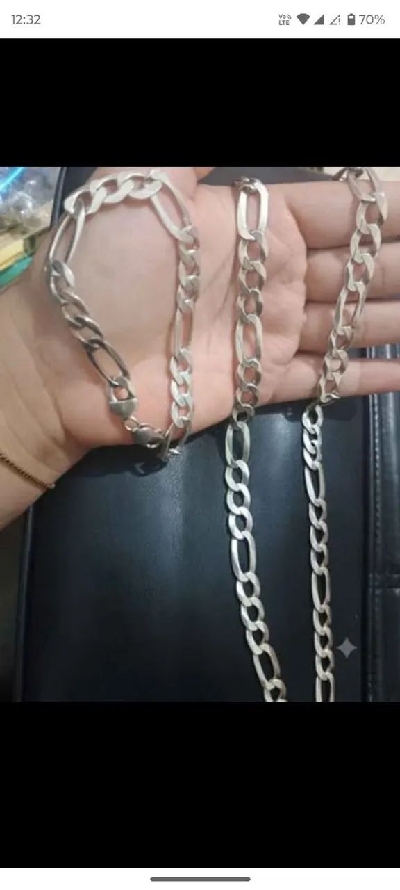 VENDO CONJUNTO DE PRATA 