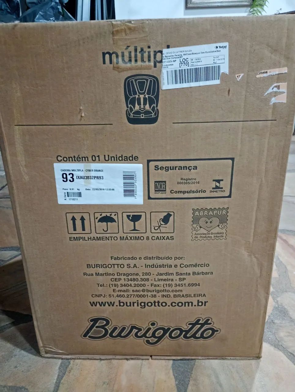 Cadeira múltipla Burigotto 123 - Foto 4