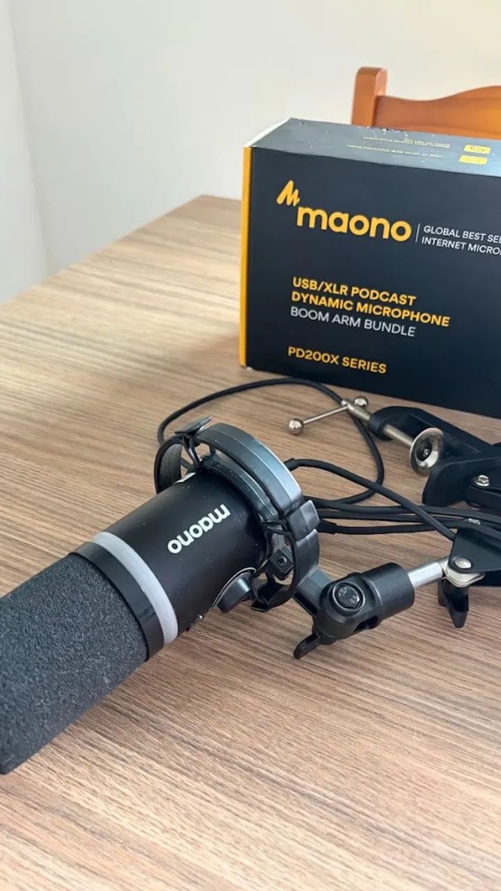 Kit Microfone Maono Pd200xs Usb/xlr Braço Articulado - Foto 2