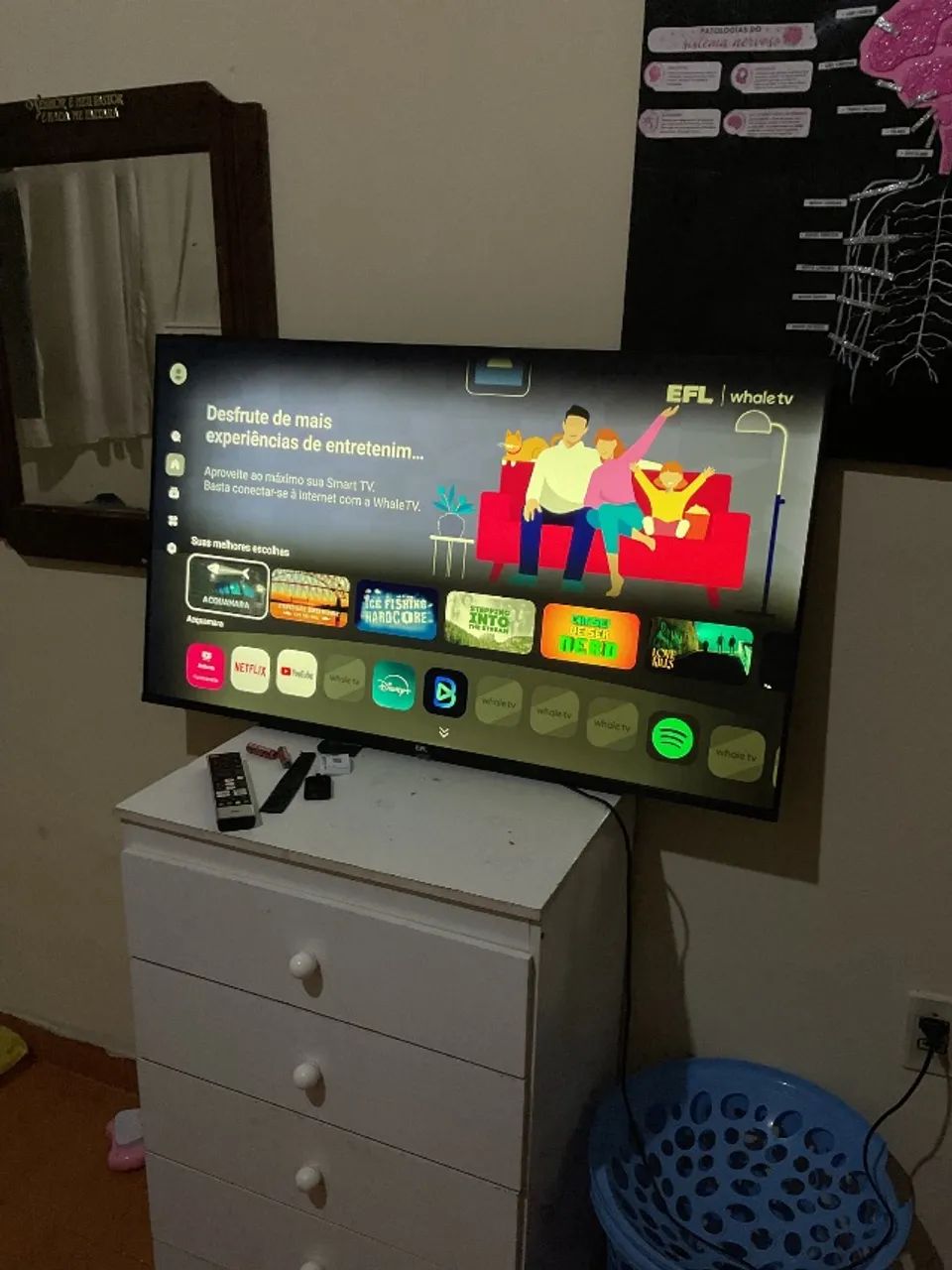 Televisão efl 43 polegadas smart 