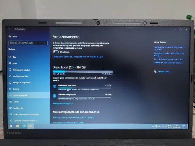 Notebook Positivo Vision C15 - Intel Celeron N4020 (128GB/4GB) - Foto 5