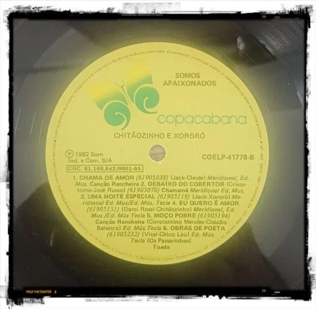 LP Vinil: Chitãozinho e Xororó - Somos apaixonados - Foto 5