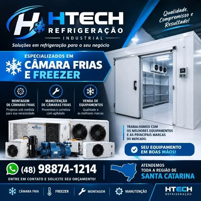 Manutenção e montagem de Camara Fria