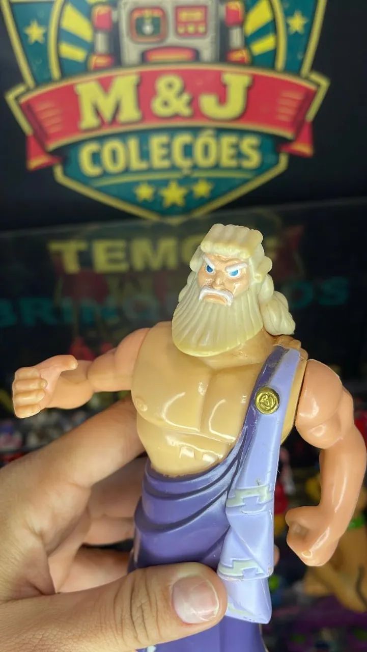 Boneco Zeus Hércules anos 90 - Foto 3