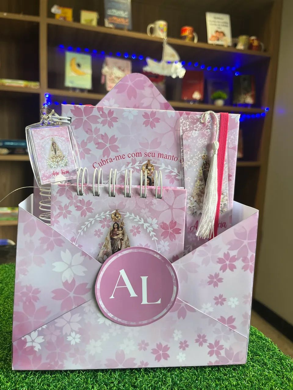 Presente kit papelaria personalizada 