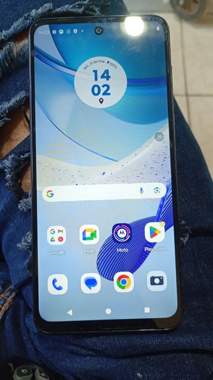 Moto g52 todo original novo 