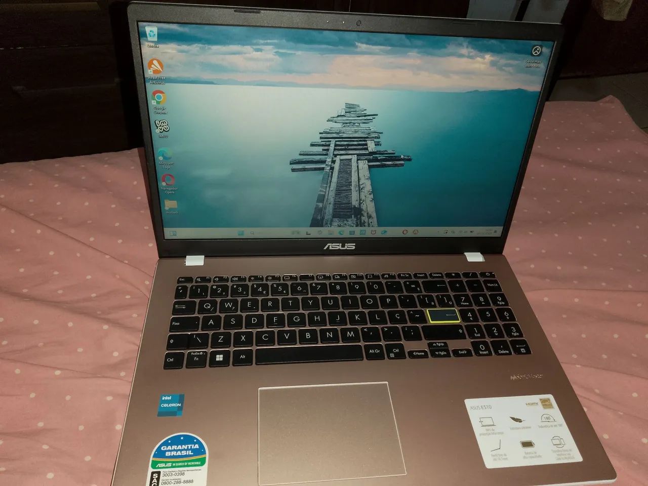 Vendo esse notebook da Asus Rosa - Foto 4